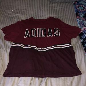 ADIDAS | Maroon | Tee-Shirt